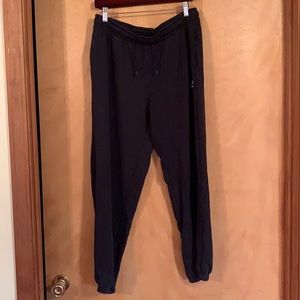Black Nike joggers